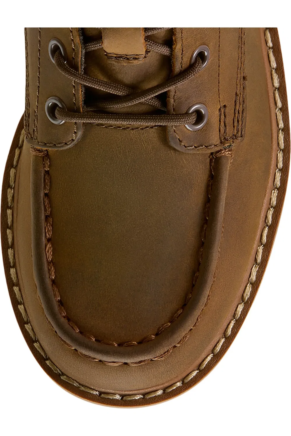 Детские ботинки мокасины со шнуровкой Lift Lacer Ariat, Distressed Brown — фото 4