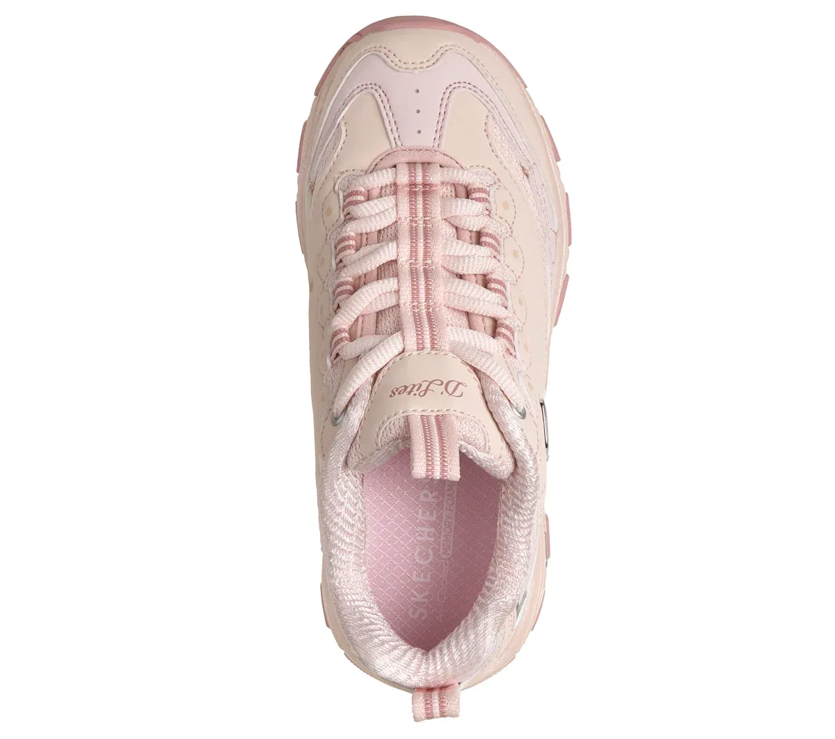 Детские кроссовки Mommy & Me DLites - Sweet Blush Skechers, пыльно-розовый — фото 2