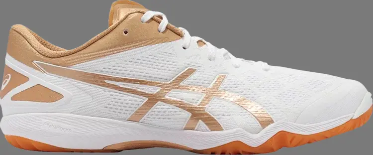 

Кроссовки attack dominate ff 2 'white pure gold' Asics, белый