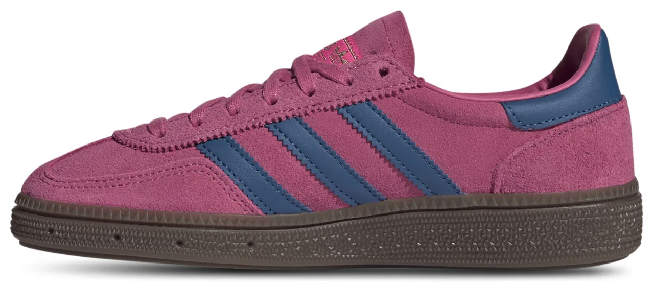 Кроссовки для мальчиков Handball Spezial Adidas, цвет Dark Marine/Shock Pink/Gum — фото 2