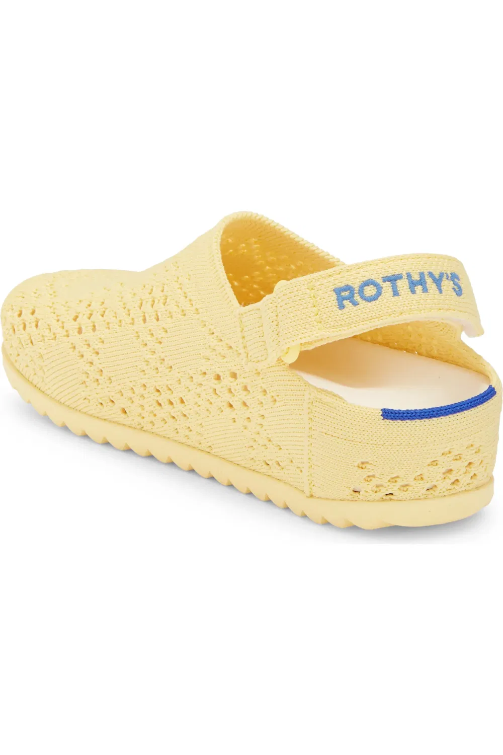 Детские сабо вязаные с регулируемым ремешком The Kids' Clog Rothy's, Sunny Crochet — фото 2