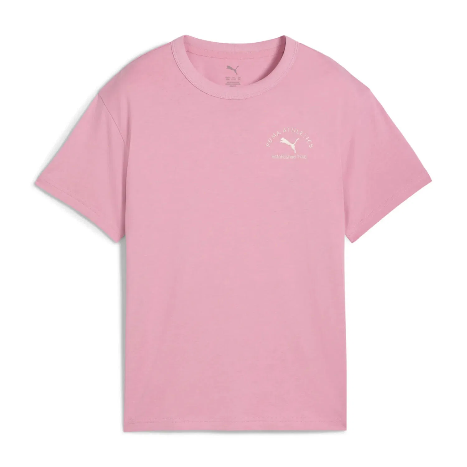 Детская футболка с вышивкой Relaxed Tee G Puma, Rosa