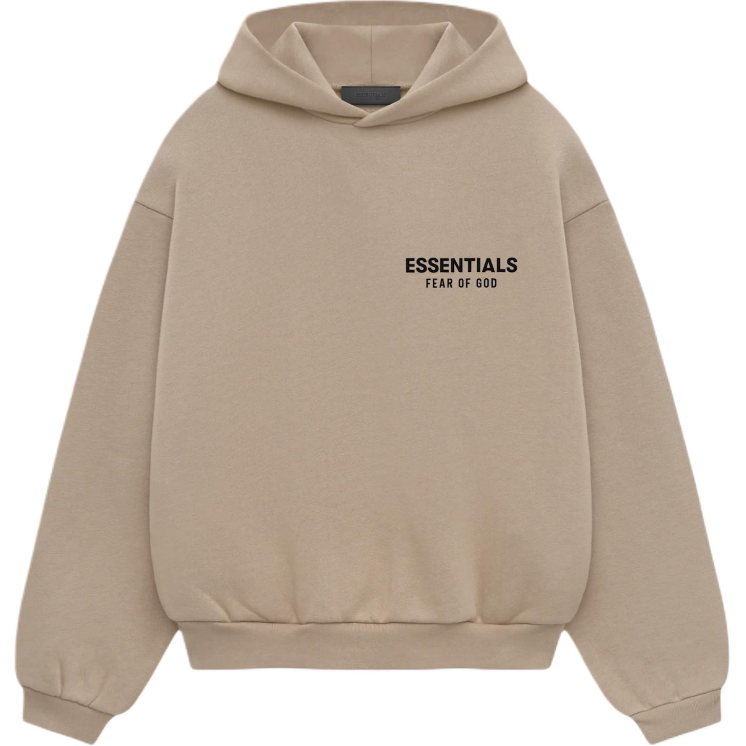 Свитшот Desert Gold Brown/DESERT SAND детский Fear Of God Essentials, золотой коричневый/светло-коричневый — фото 3
