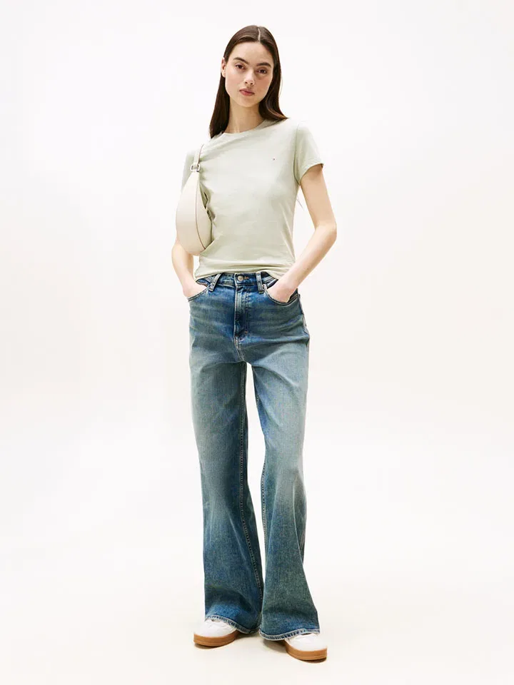 Футболка хлопковая Tommy Hilfiger, кремовый
