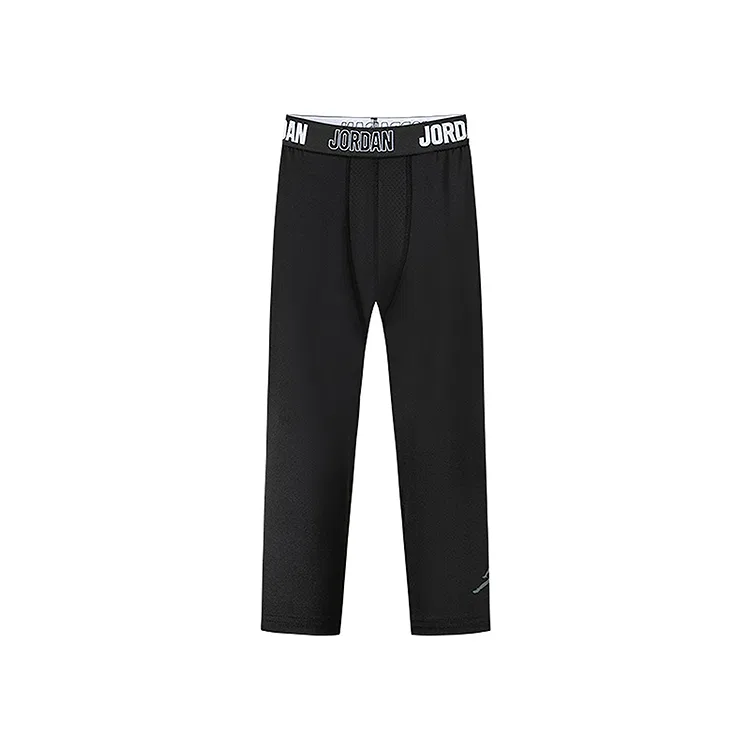 Детские леггинсы с умеренной растяжимостью Jordan, Jet Black