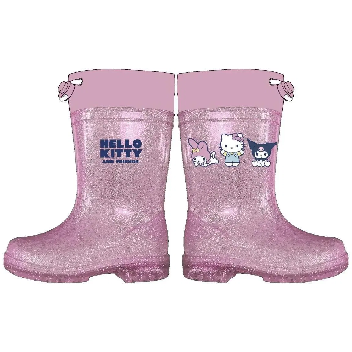 Детские резиновые сапоги с принтом Hello Kitty Cerda, Rosa