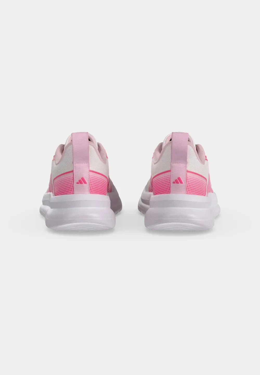 Tensaur run 4.0 унисекс - кроссовки для бега по улицам Adidas Performance, Footwear White/Pink Fusion/Clear Pink — фото 4