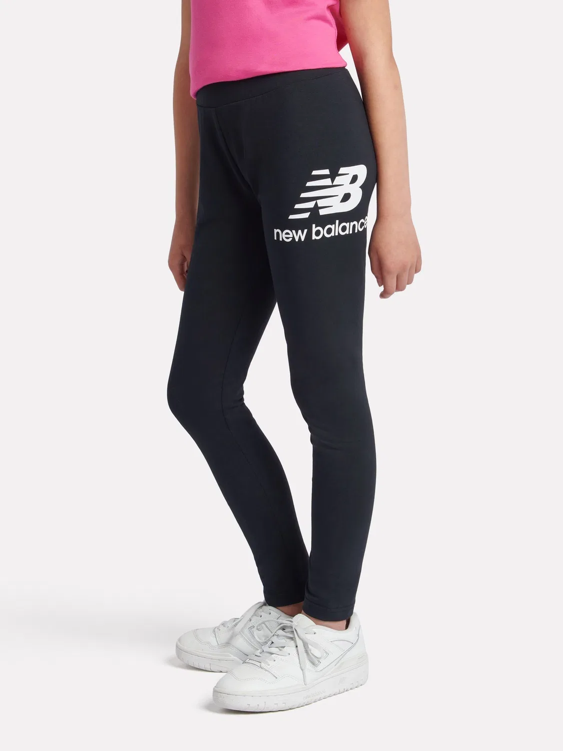 Леггинсы с логотипом New Balance Black — фото 2