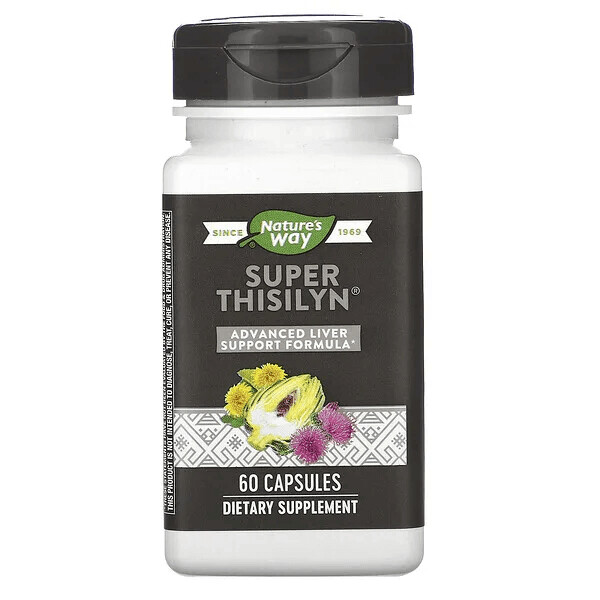 

Super Thisilyn формула для поддержки печени Nature's Way, 60 капсул