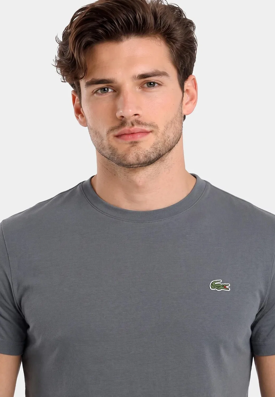 Th6602 - футболка с принтом Lacoste, Gris — фото 4
