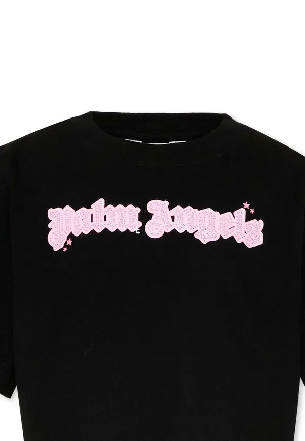 Футболка с принтом Print T-shirt Palm Angels black, черный — фото 3