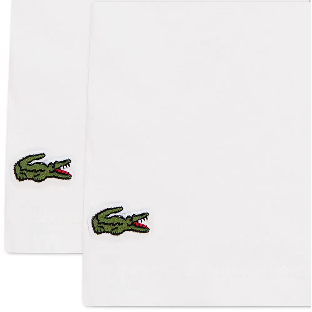 Детская футболка с коротким рукавом Lacoste kids, White — фото 4