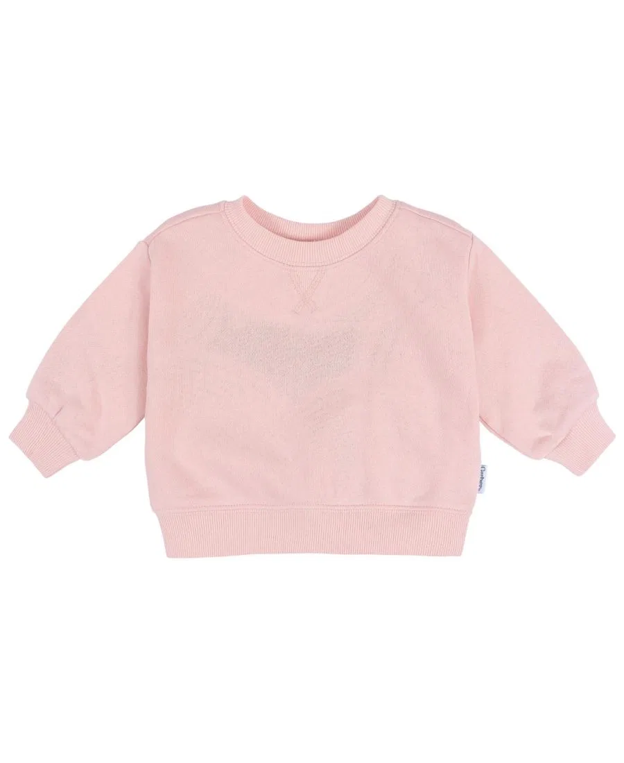 Детский свитшот с круглым вырезом Gerber, Pink