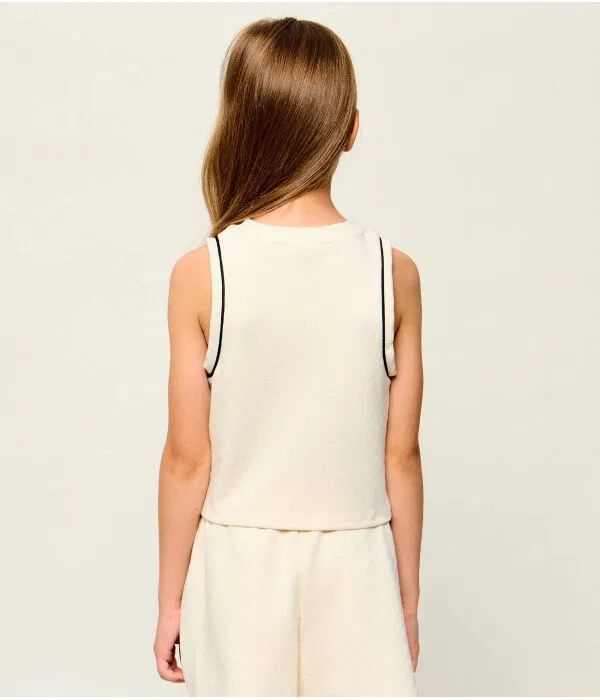 Детский топ Regular Fit Guess Active, Crema — фото 3