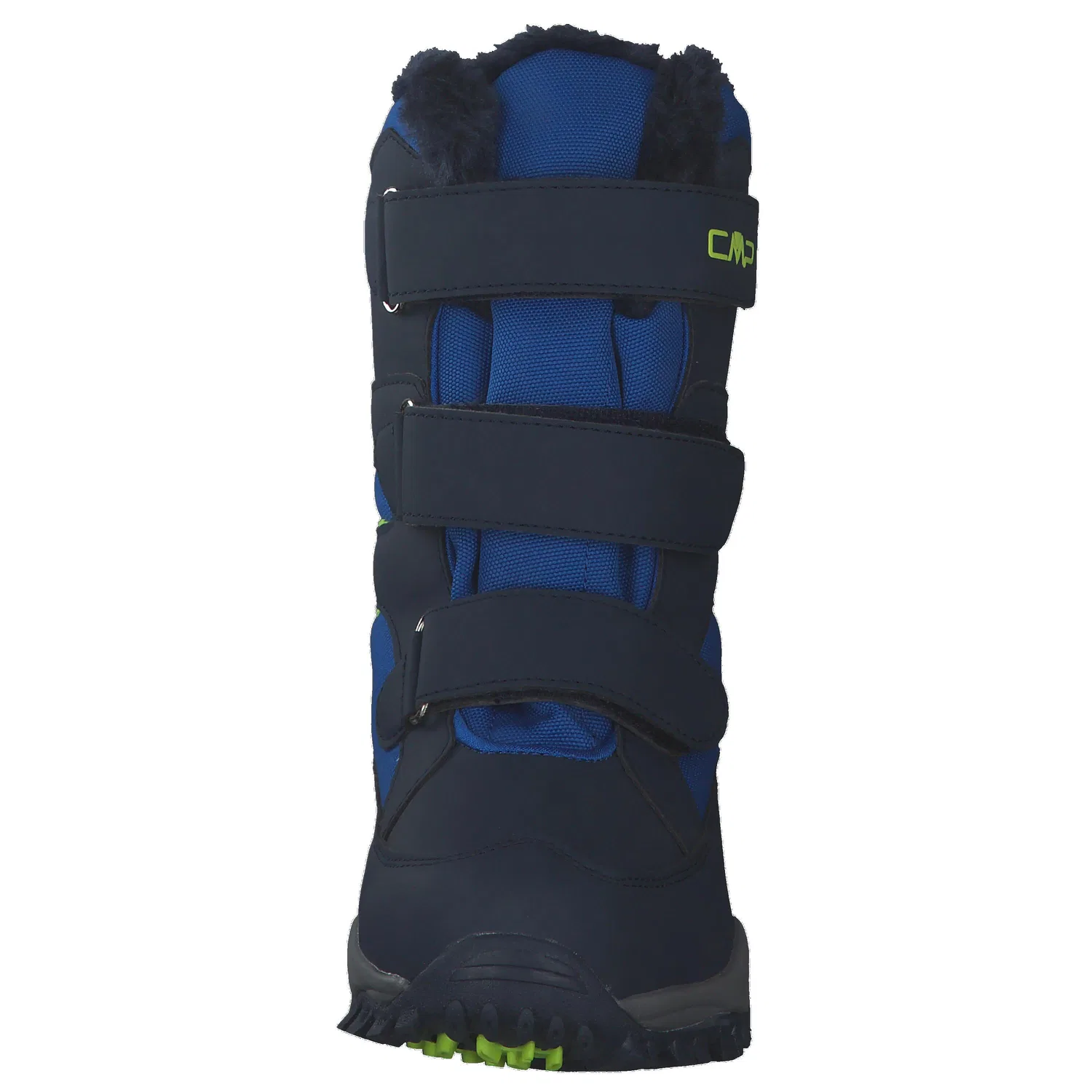 Детские зимние ботинки на липучках Kids Hexis Snow Boot WP Cmp, Темно-синий — фото 3