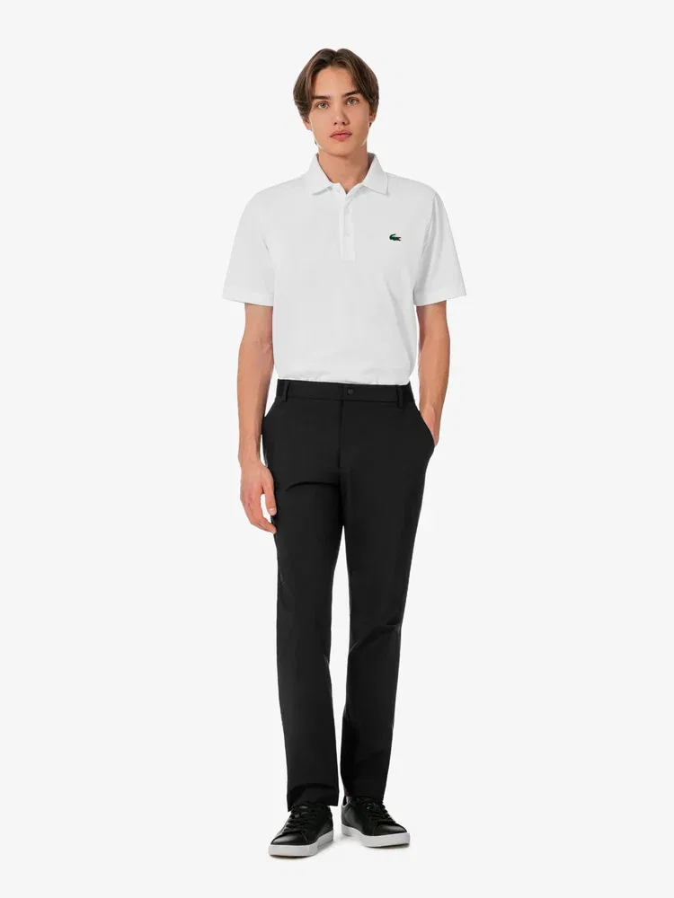 Чиносы с принтом LACOSTE, Black — фото 4