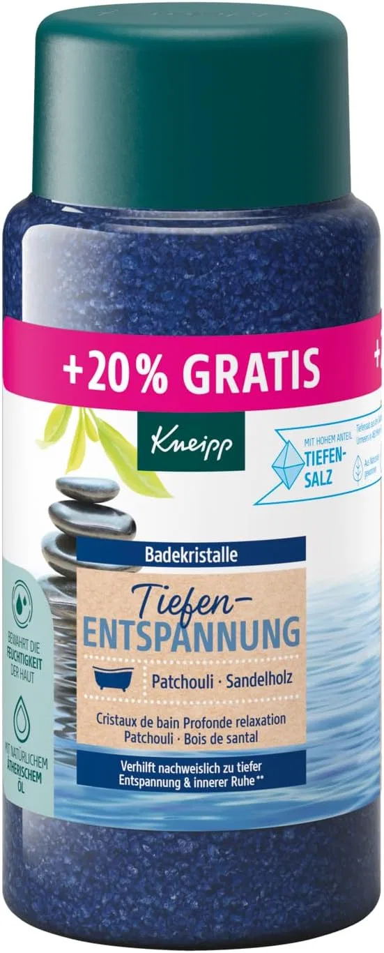 Соль для ванны Deep Relaxation, Kneipp, 720 г, Multicoloured