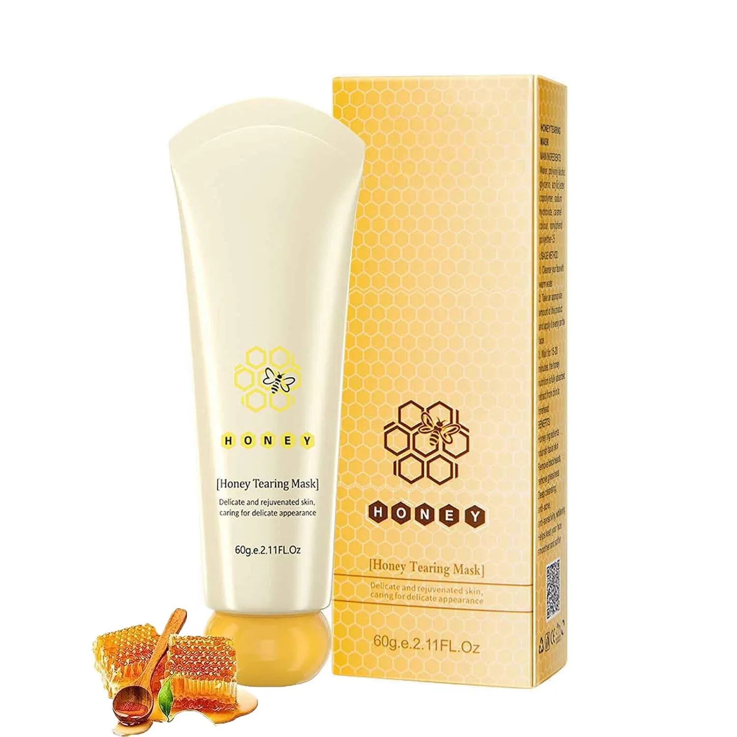 Уходовая маска для лица, Honey Peel Off Mask, 2 шт, 60 г Generisch