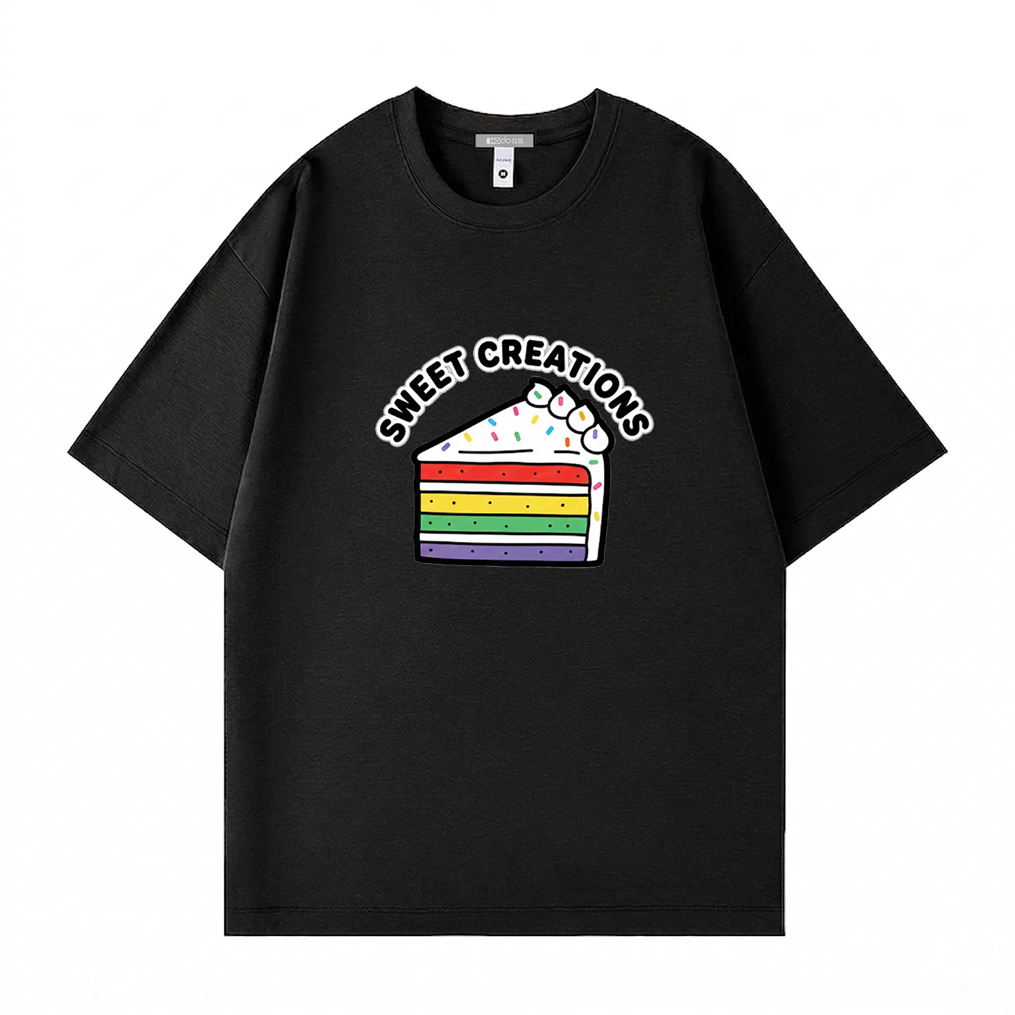 Детская футболка с коротким рукавом Red Bean Simple Korean Style Short-Sleeve T-Shirt, White — фото 3