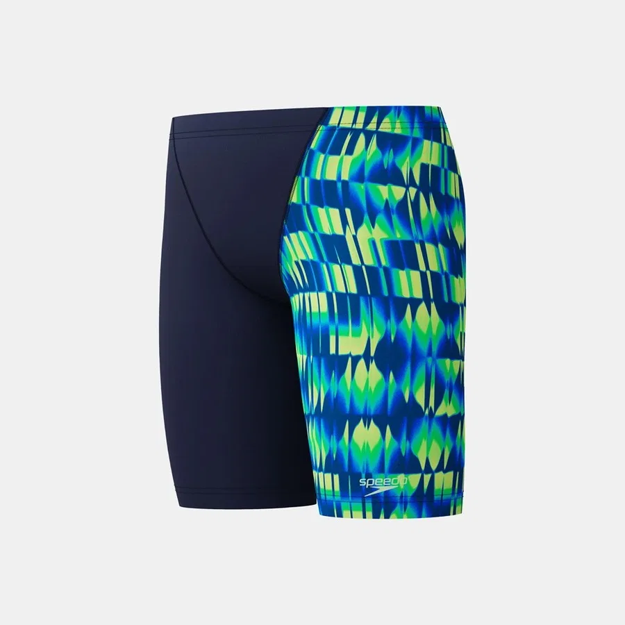 Плавки-джаммер с принтом Speedo Print V-Cut Jammer, Темно-синий — фото 3