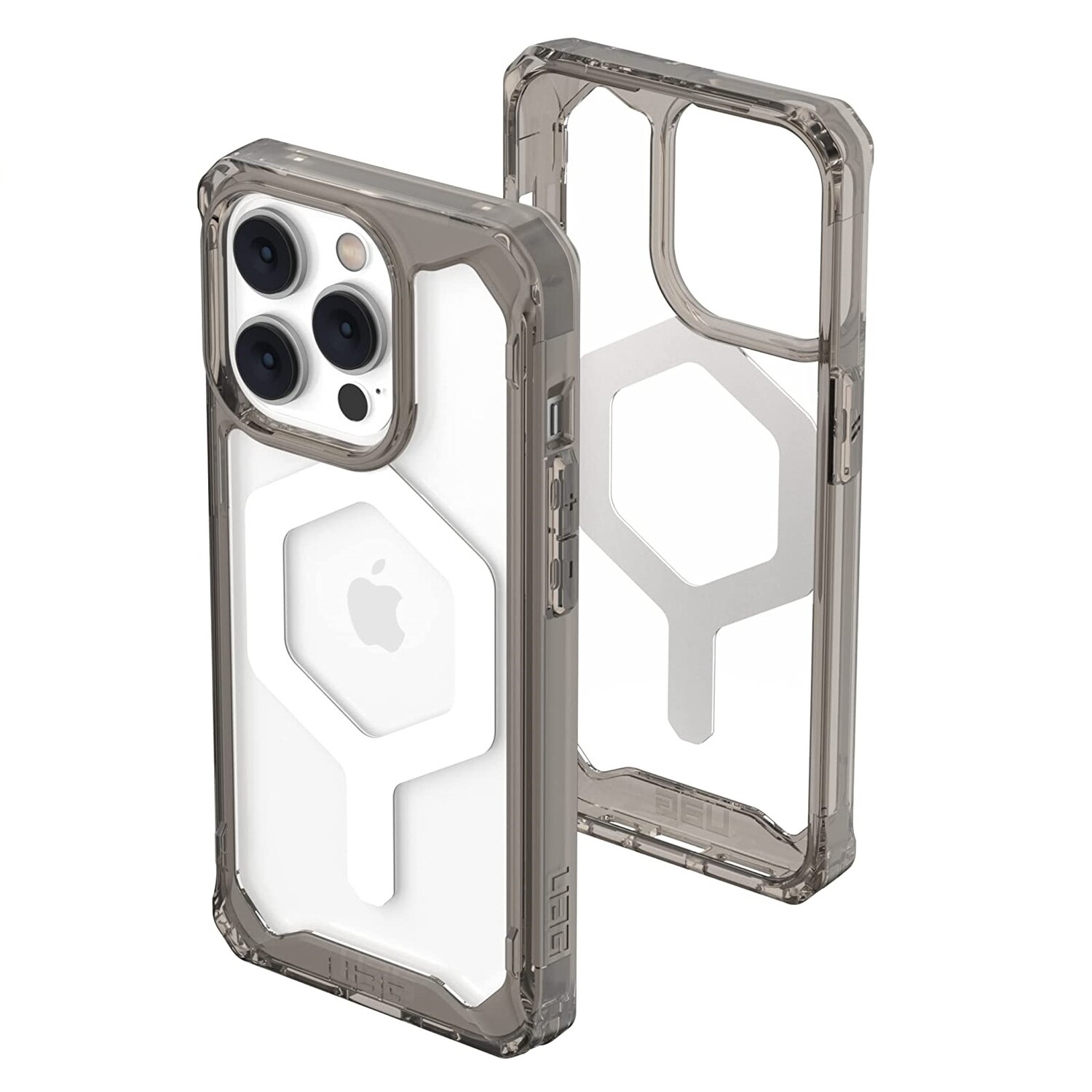 

Чехол UAG Pathfinder iPhone 14 Pro, Ash, Прозрачный, Чехол UAG Pathfinder iPhone 14 Pro, Ash