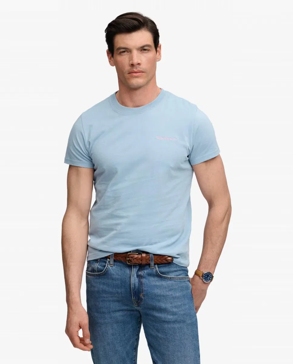 Мужская футболка, Essential Company Logo, Superdry, синий