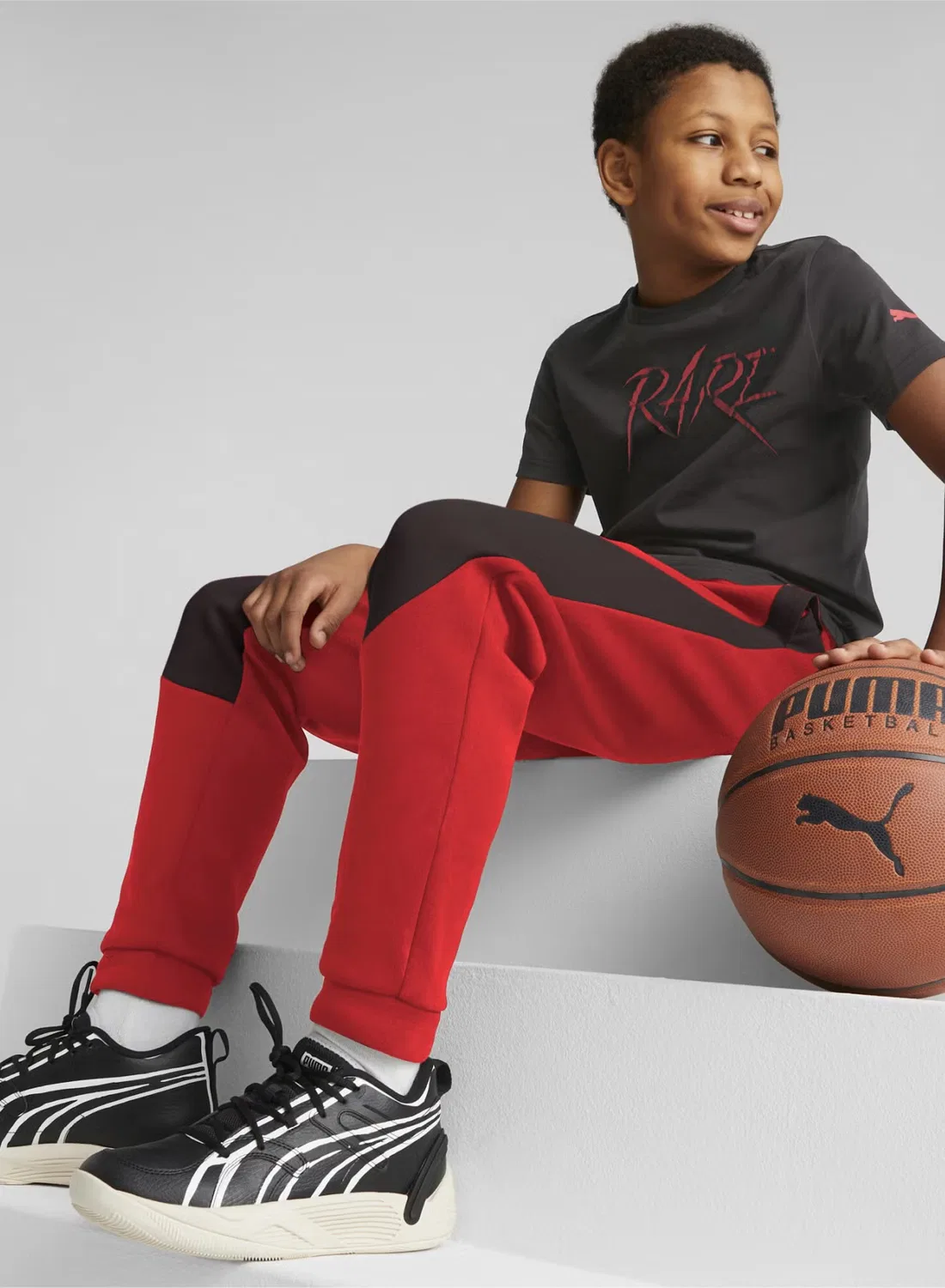 Футболка с принтом Melo Puma, черный — фото 3