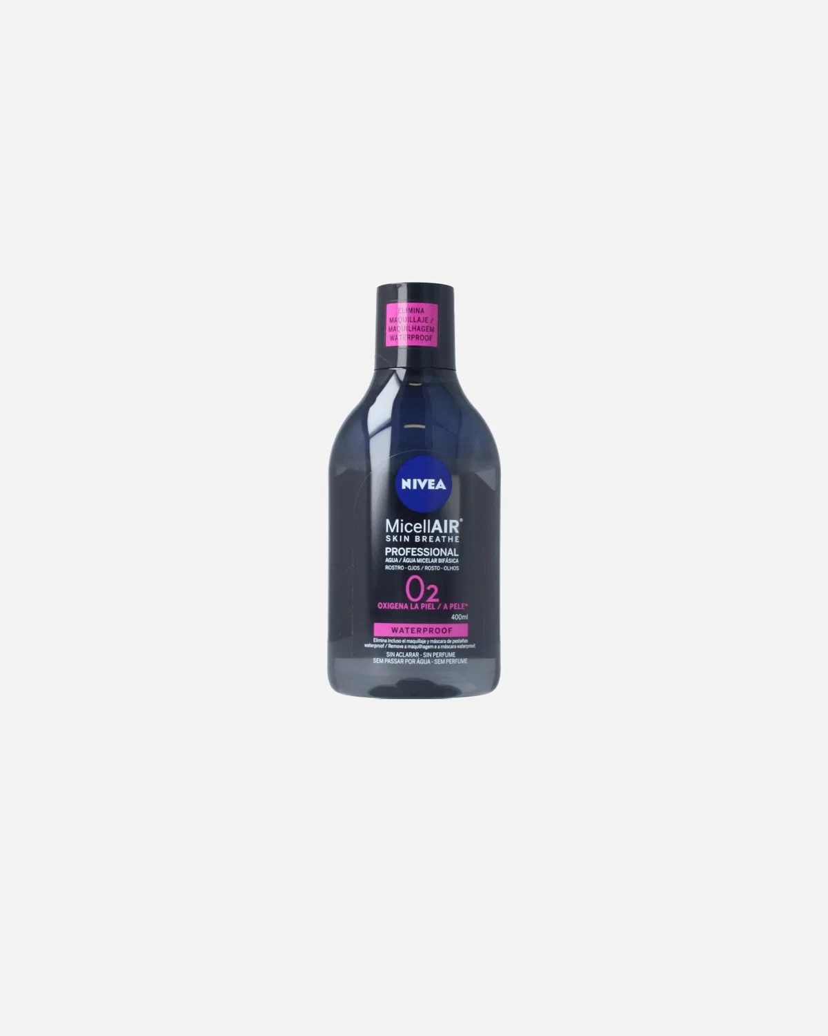 Профессиональная двухфазная водостойкая мицеллярная вода Nivea, 400 Ml