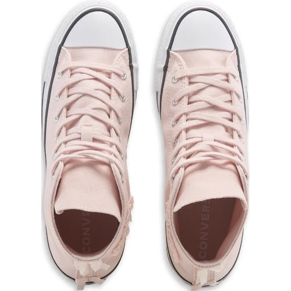 Детские кроссовки Chuck Taylor All Star High Top Converse, Blush Pink/Bow — фото 4