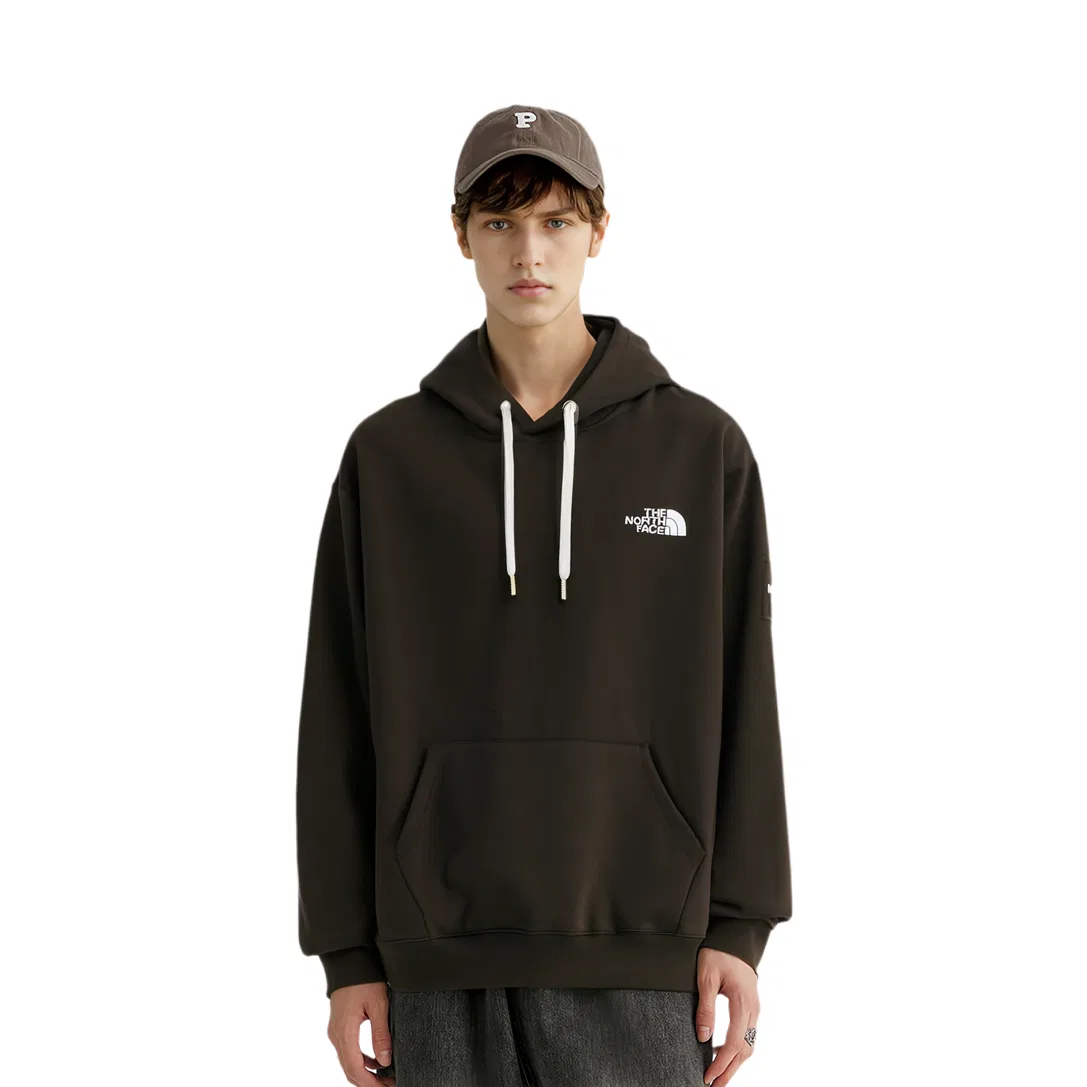 Детский свитшот в ретро-спортивном стиле Black THE NORTH FACE — фото 4