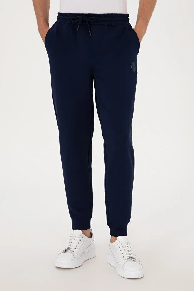 Мужские спортивные брюки скинни U.S. Polo Assn., Navy Blue — фото 2