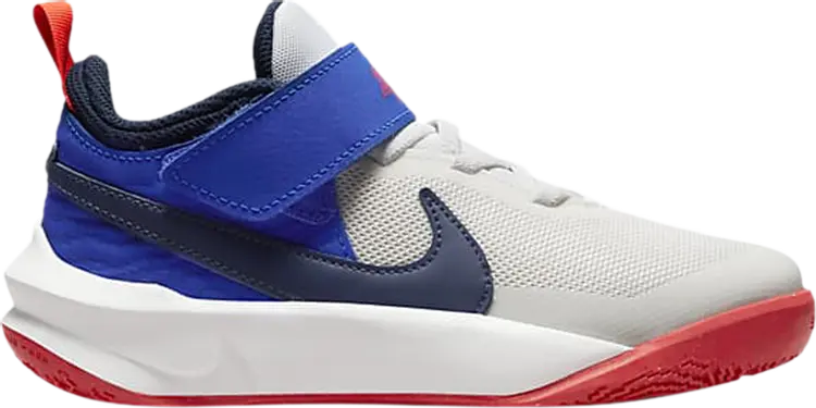 

Кроссовки Nike Team Hustle D10 PS 'White Game Royal', белый