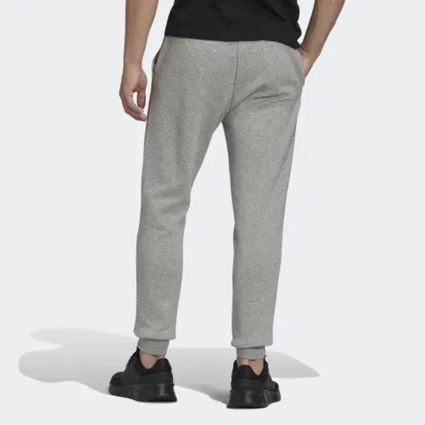 Тренировочные штаны Essential Fleece Regular Tapered, Adidas, черный — фото 3