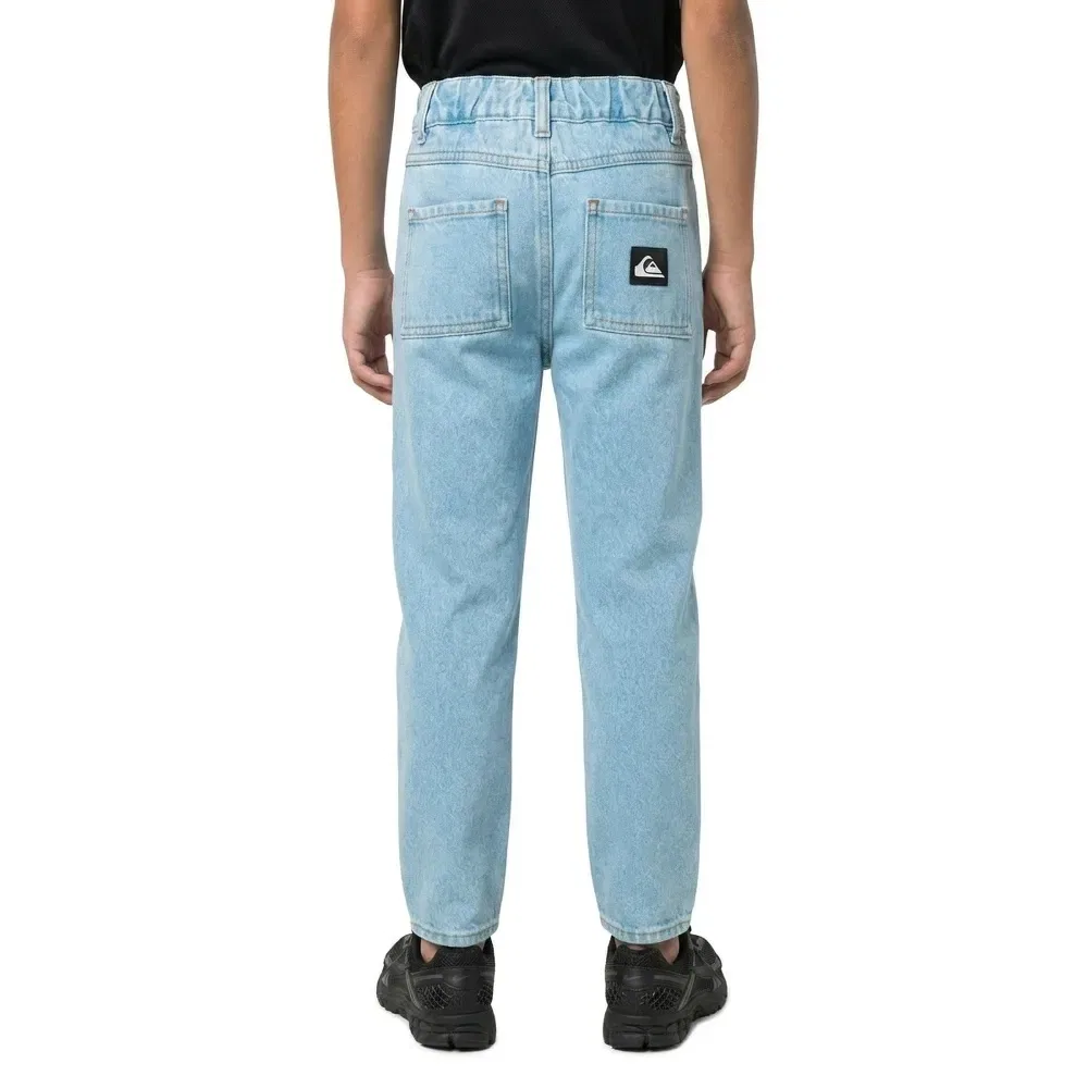 Детские джинсы прямого кроя для мальчиков Quiksilver, Blue — фото 2