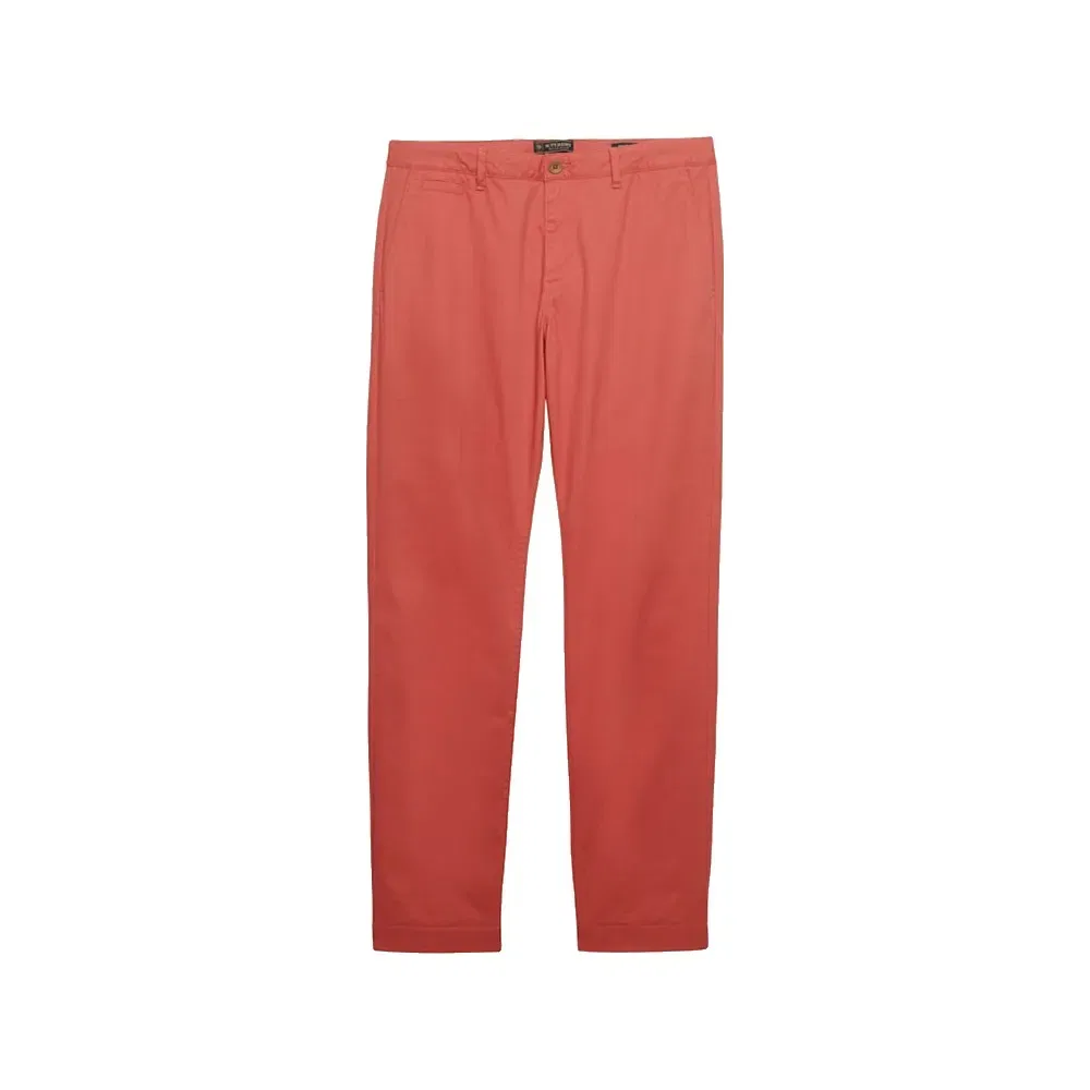 Брюки чинос Regular Fit Superdry Premium, розовый — фото 3