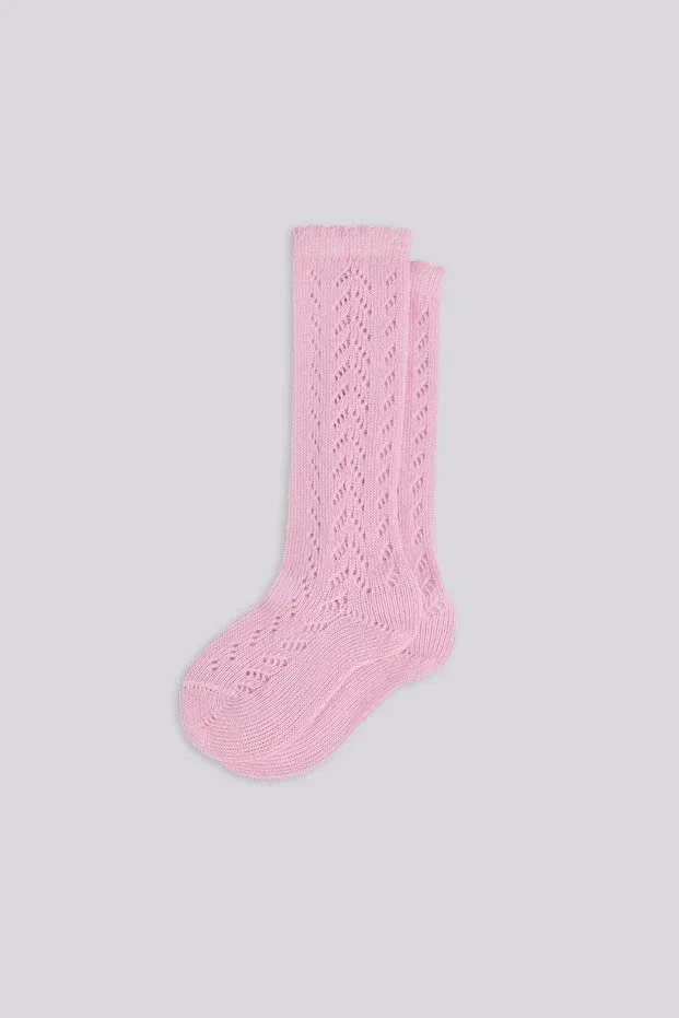 Детские носки для девочек хлопковые Gb Baby, Pink