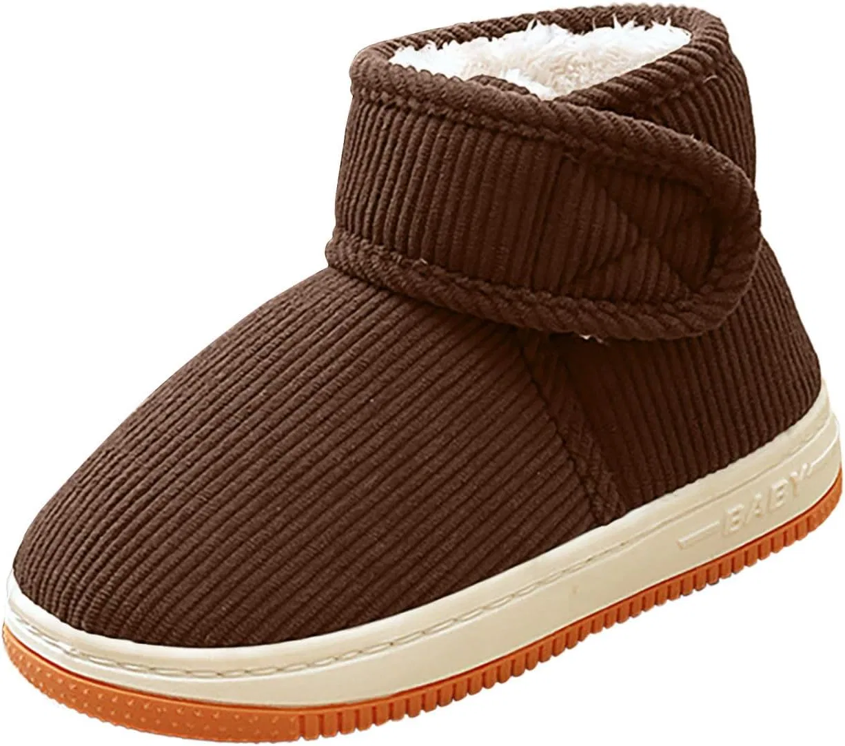 Детские зимние сапоги для девочек с бантом SHOPESSA, Brown — фото 4