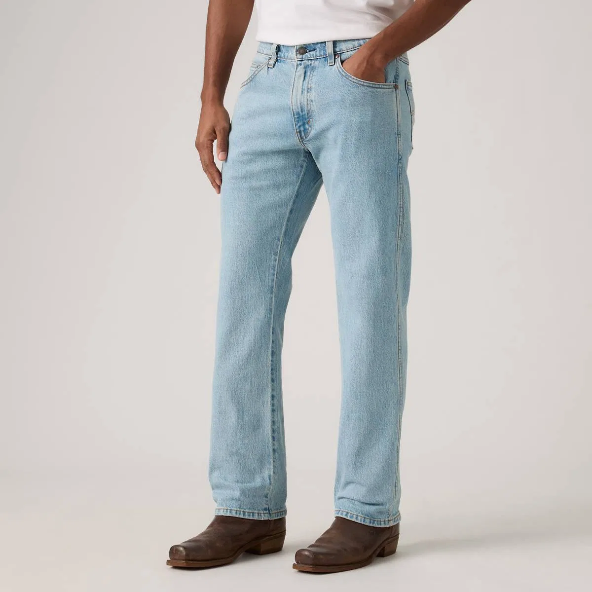 Мужские джинсы 557 Western Straight Levi's, Back In The Saddle - Light Wash — фото 2