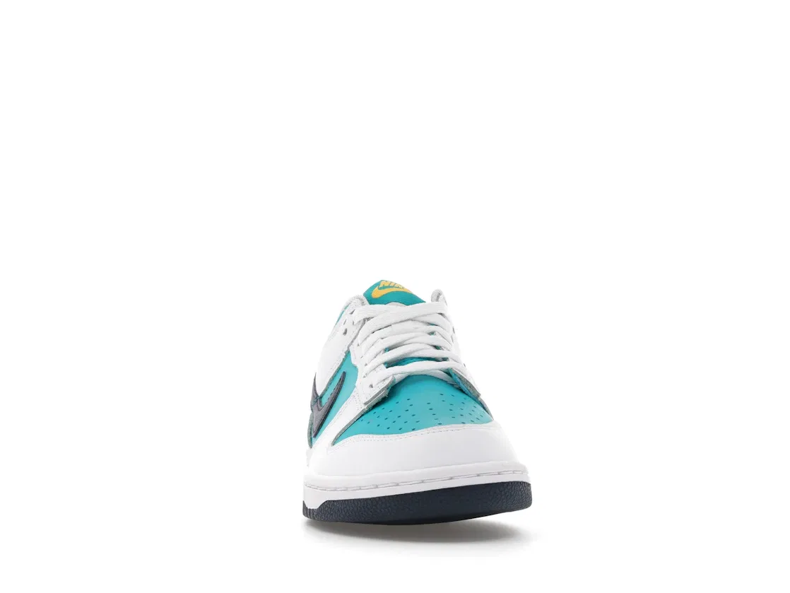 Детские кроссовки Lifestyle Nike Dunk Low Dusty Cactus Thunder Blue, Dusty Cactus/Thunder Blue/White/Racer Pink/Laser Orange — фото 2