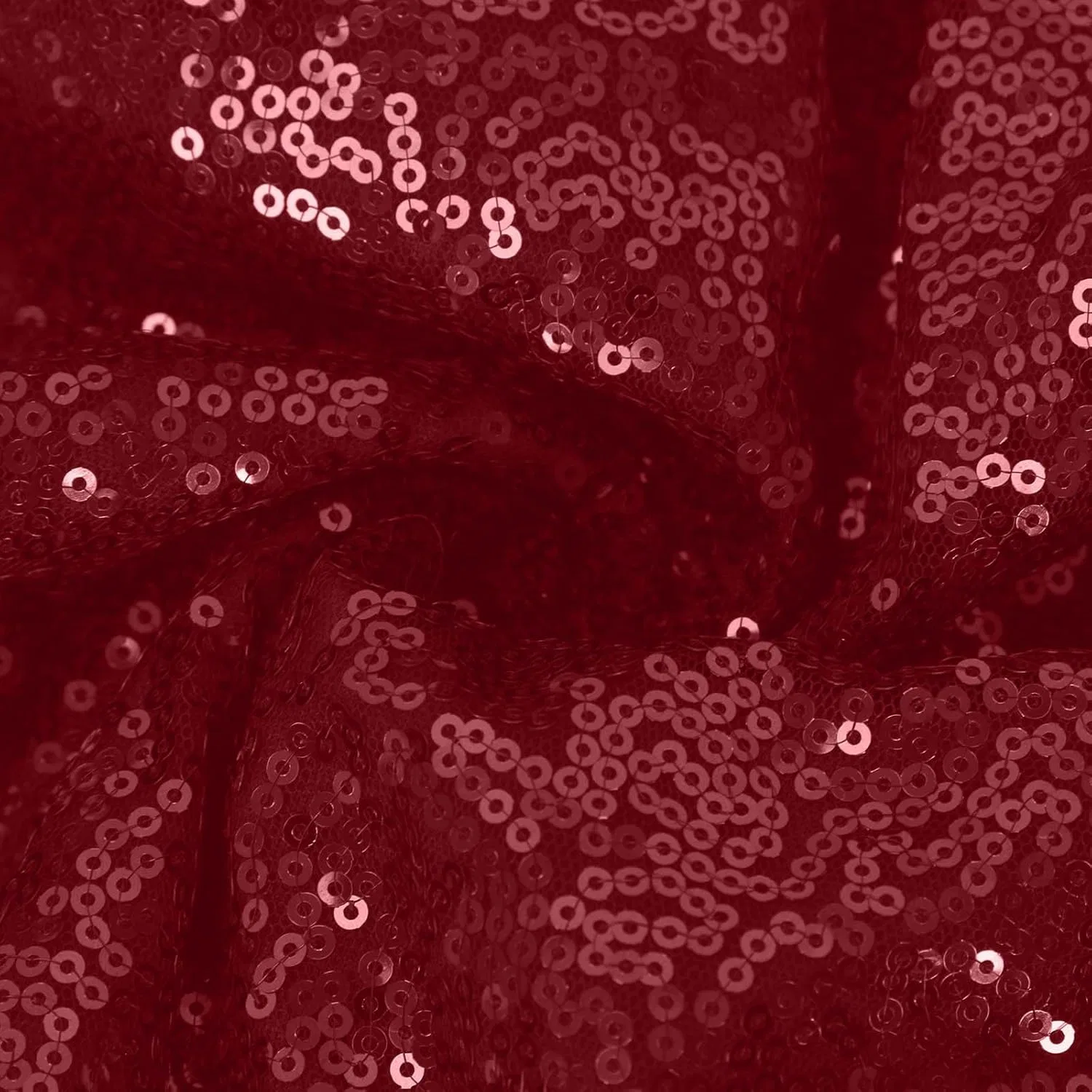 Женское glitter-платье с пайетками на тонких бретелях, Wine — фото 2