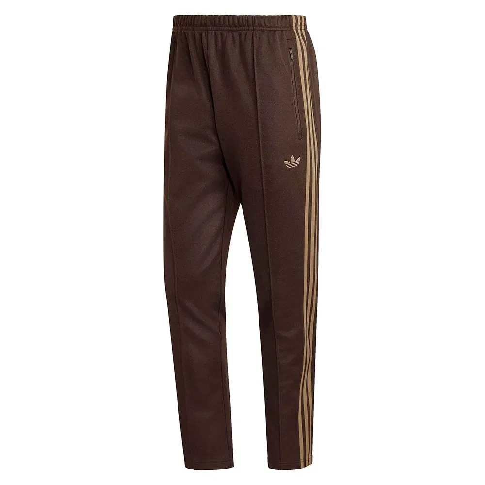 Брюки спортивные Classic Track Franz Beckenbauer Adidas Originals, коричневый — фото 3