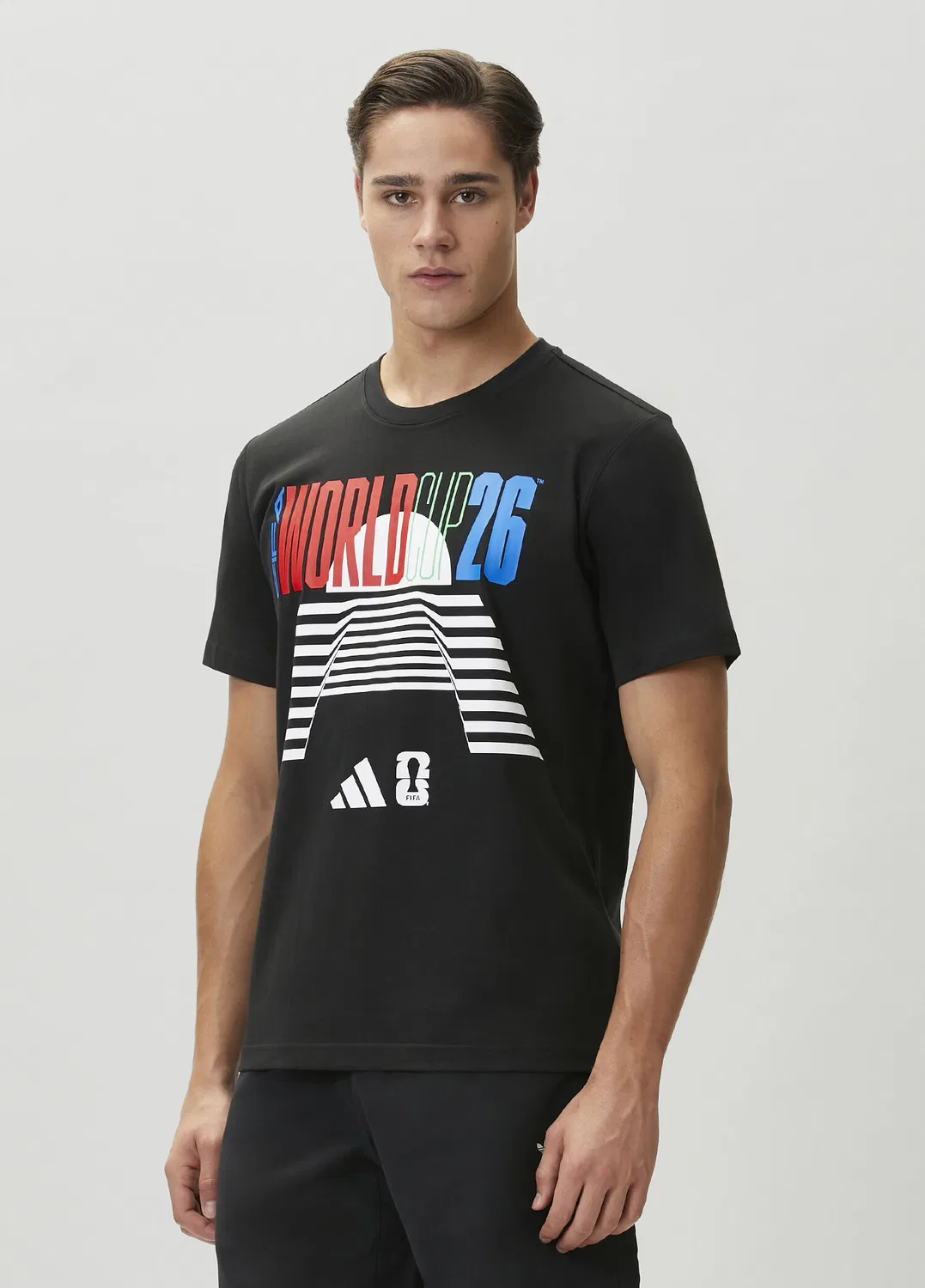 Футболка FIFA World Cup 26 Tour Adidas, черный — фото 3