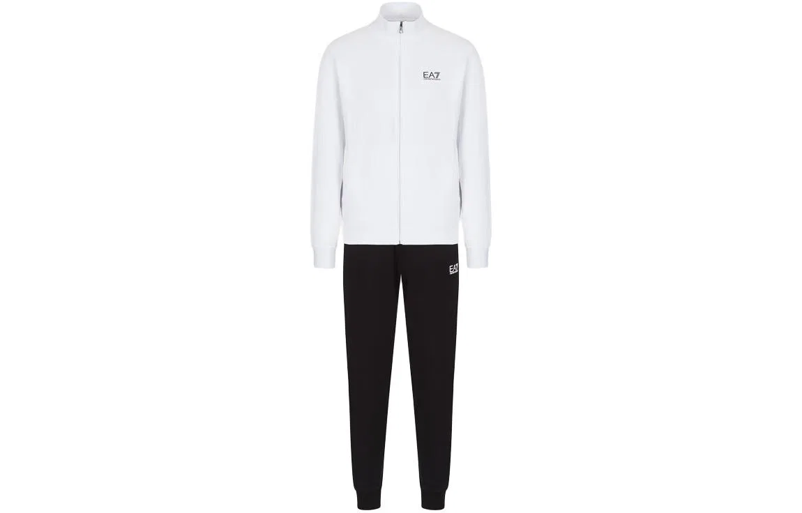 Мужской комплект спортивных костюмов из 2 предметов EMPORIO ARMANI, White/Black