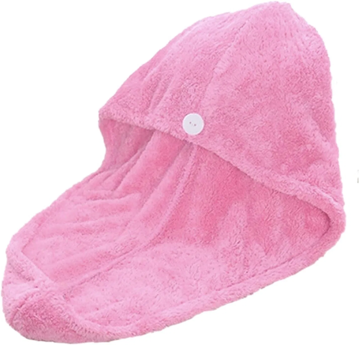 Шапочка для душа из корвелюра, QYRKYP, 26x66 см, Pink