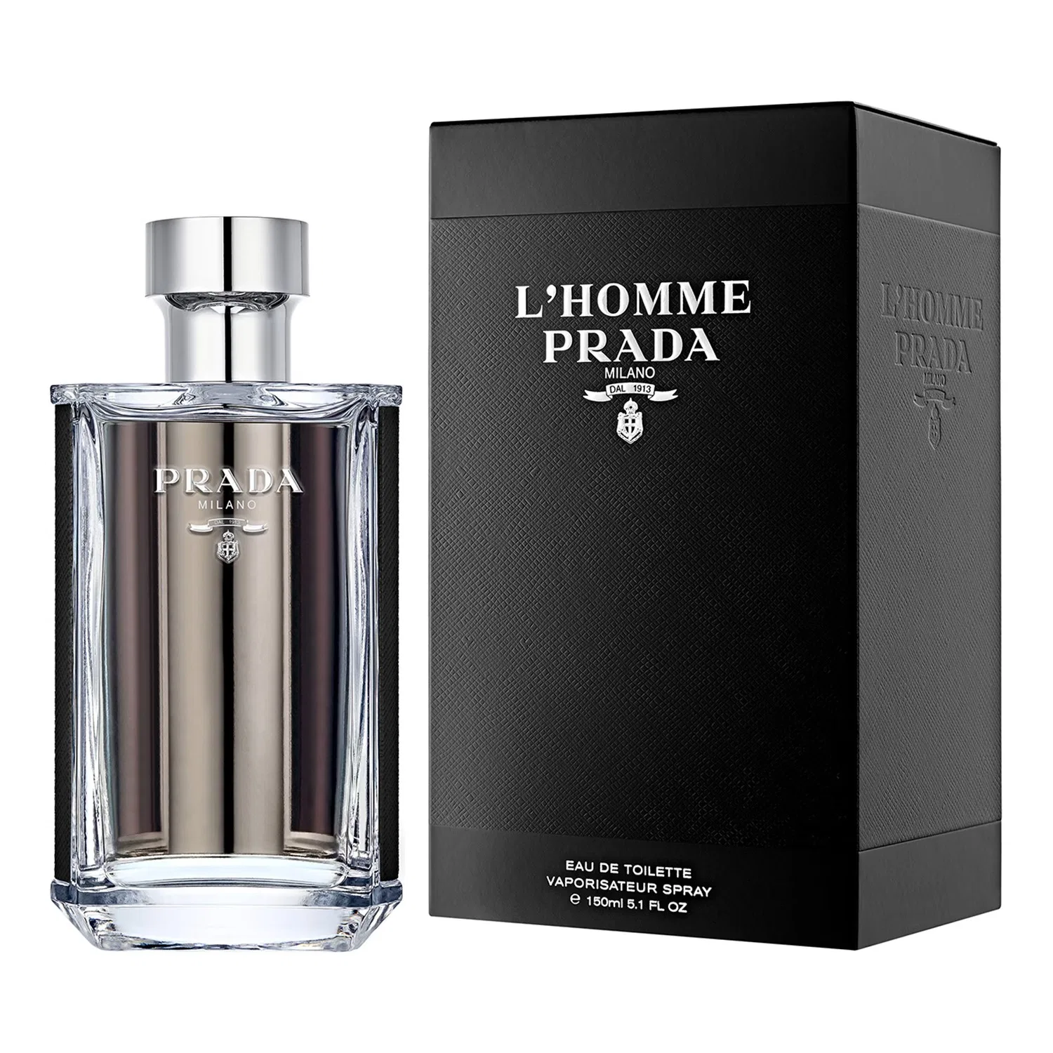 Парфюмерная вода PRADA L'Homme, 150 мл, с древесно-пряным ароматом — фото 3