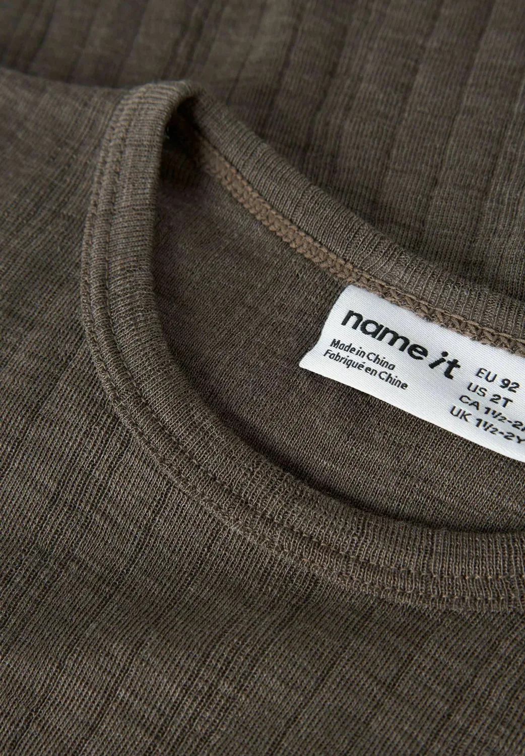 Mit langen ärmeln - jumper Name It, Morel — фото 3