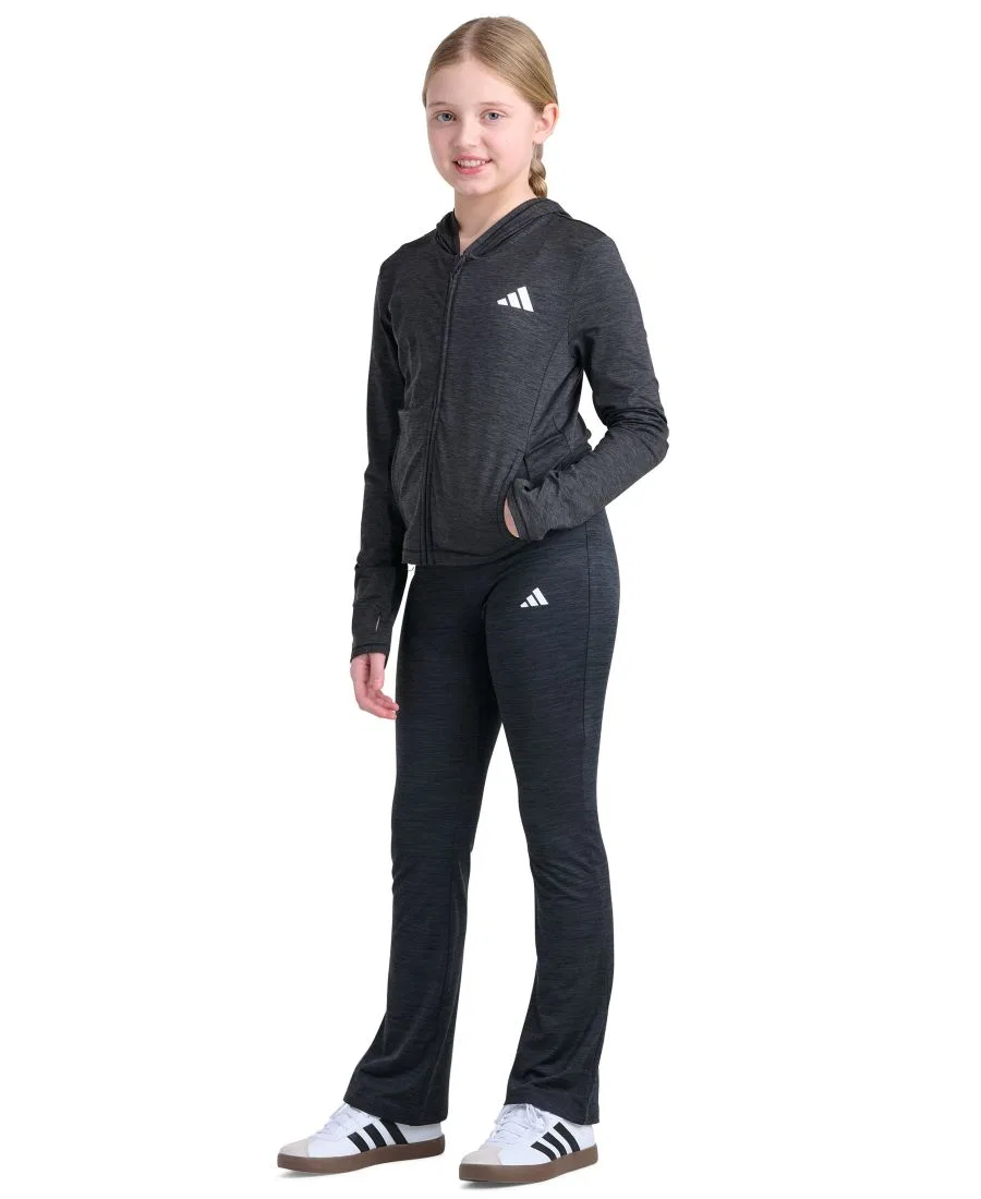 Детская куртка с капюшоном и длинным рукавом adidas, Black — фото 2