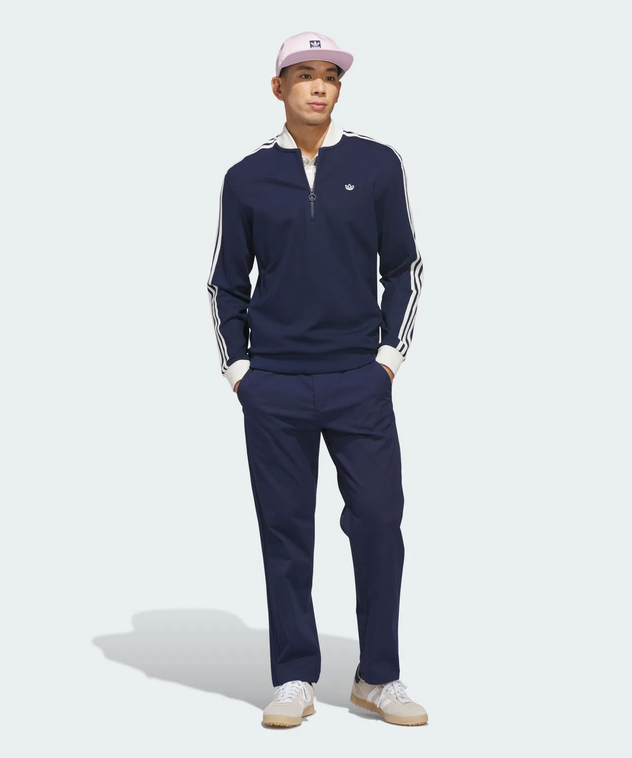 Мужской свитшот с длинным рукавомOriginal 3st HZ Adidas, Blue — фото 3