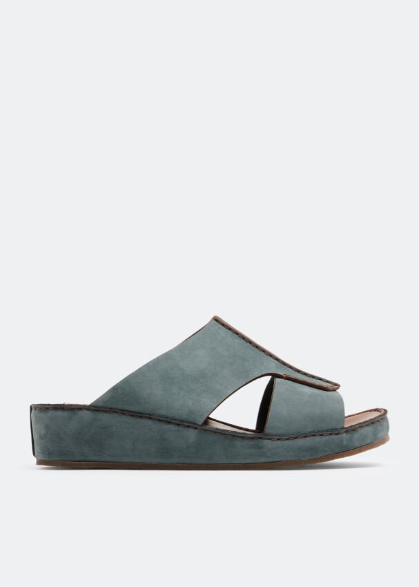 

Сандалии PRIVATE COLLECTION Cerchio Nabuk Cucire sandals, синий