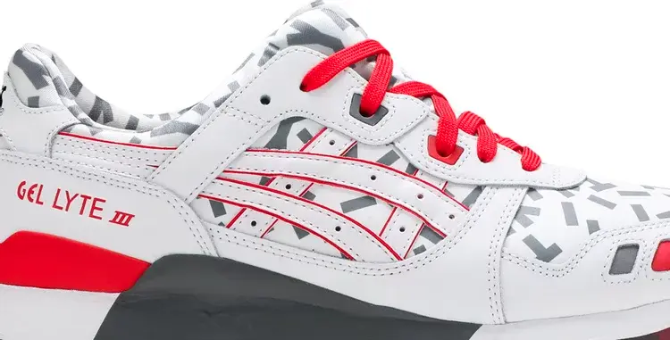 Кроссовки foot locker x anderson bluu x gel lyte 3 'g.i. joe storm shadow' Asics, белый — фото 3
